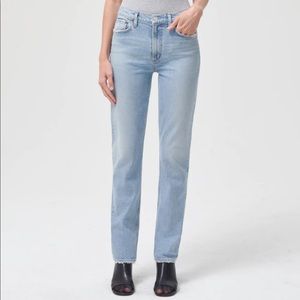 AGOLDE Lyle Low Rise Slim Jeans